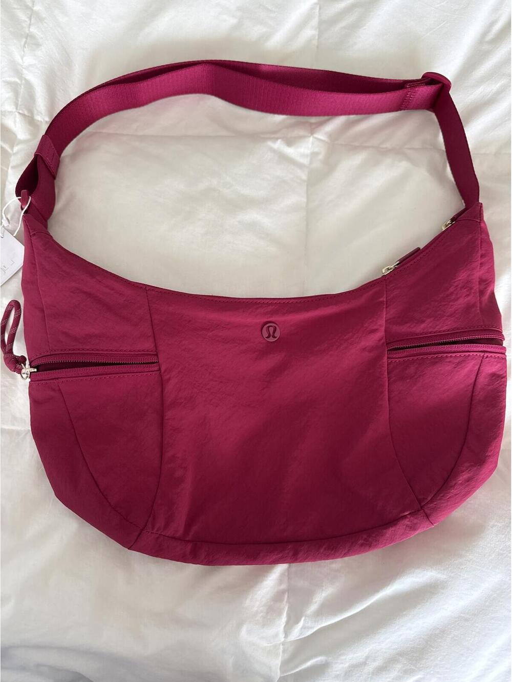Lululemon Slouchy Sling Bag - Berry Rumble